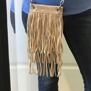 Fringed bag